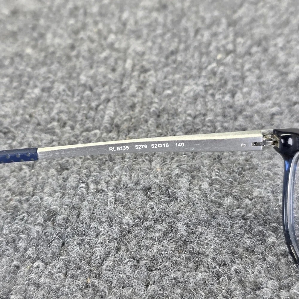 Ralph Lauren RL 6135 5276 Eyeglasses Frames Glasses Crystal Blue 52-16-140